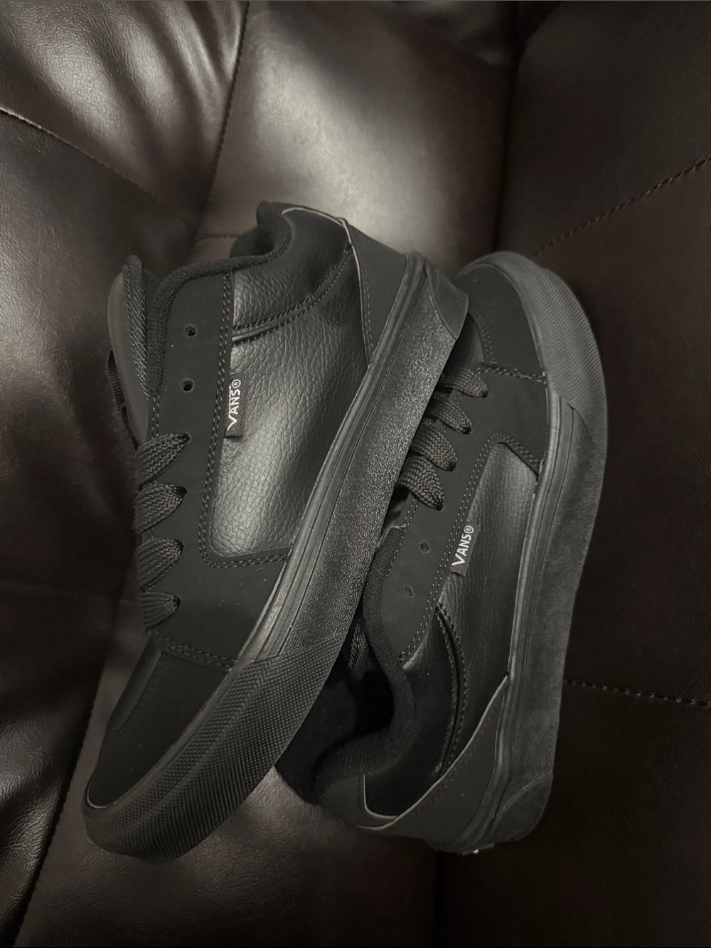 Vans Black Low-Top Men's Sneakers